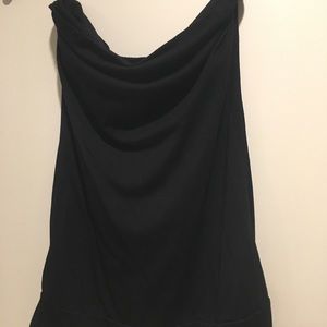 Black tube top